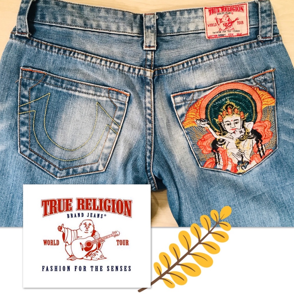Rare TRUE RELIGION Zen Bobby Boot Jean